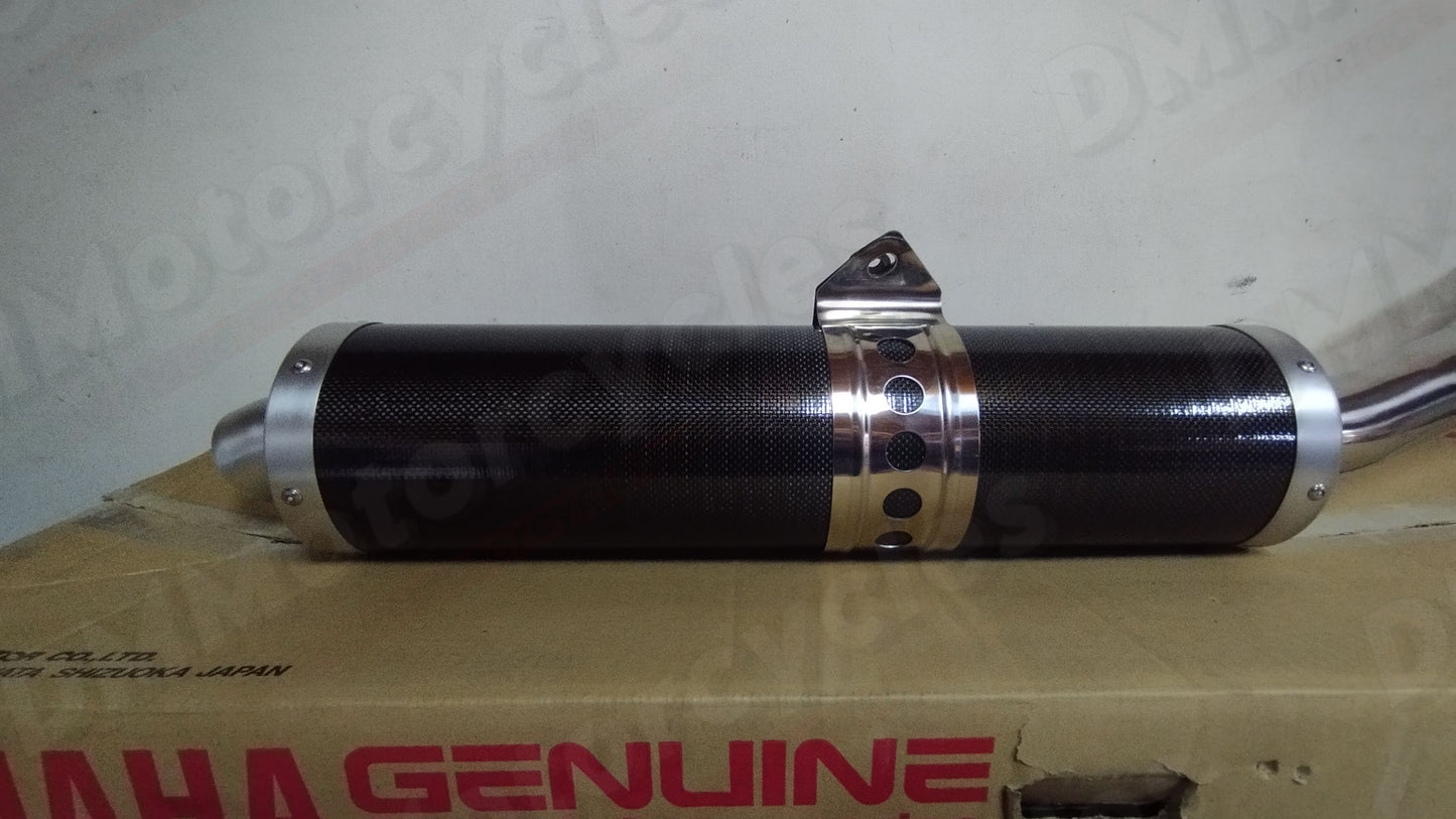 Yamaha genuine new yzf R1 1999 exhaust system assy pn 4xv-14710-01