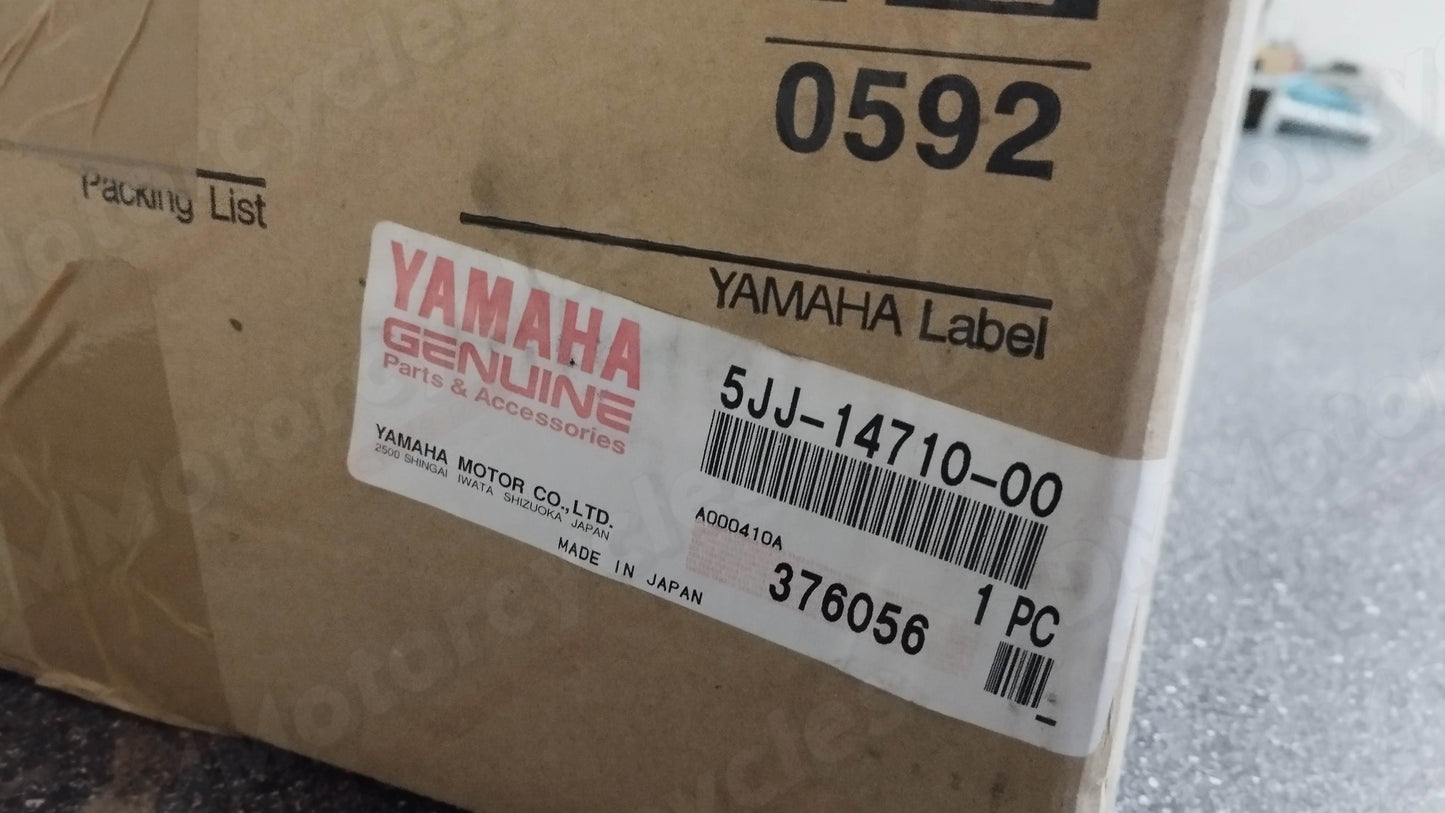 Yamaha genuine new yzf R1 2001 exhaust system pn 5JJ-14710-00