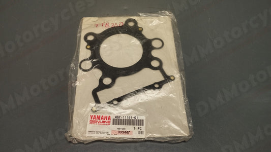 Yamaha genuine new TTR250 99 - 06 cylinder head gasket pn 4gy-11181-01