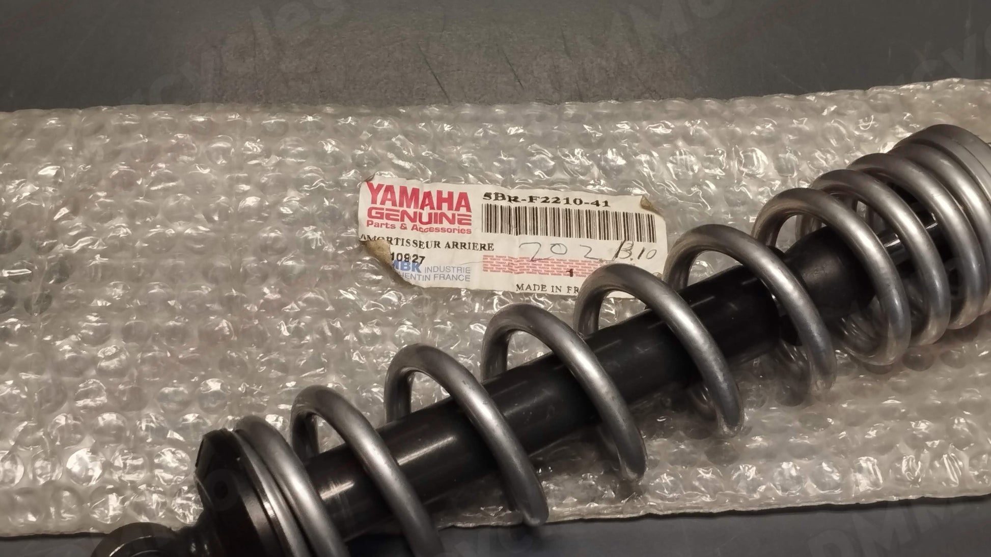 Yamaha genuine new YQ50 Aerox rear shock absorber pn 5br-f2210-41