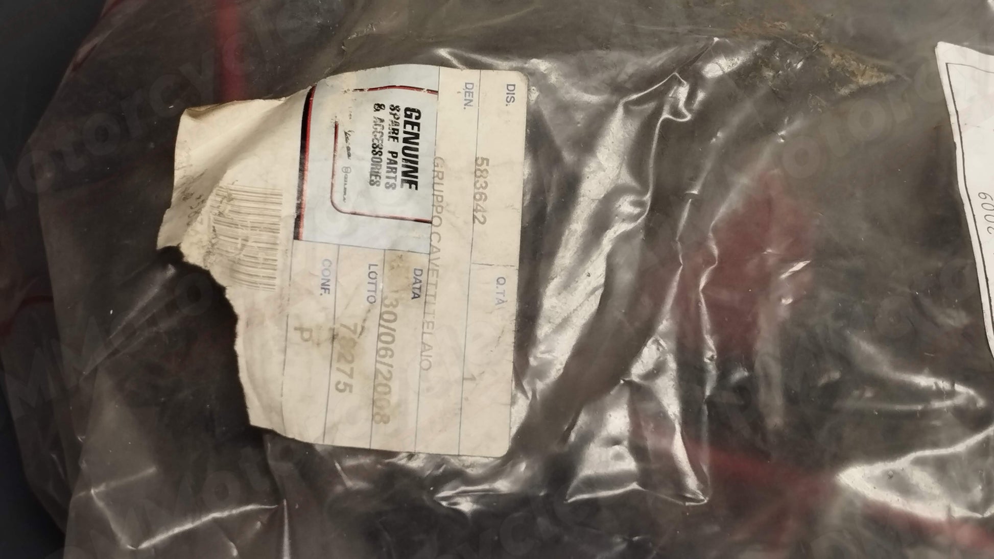 Piaggio genuine new x9 500 wiring harness pn 583642