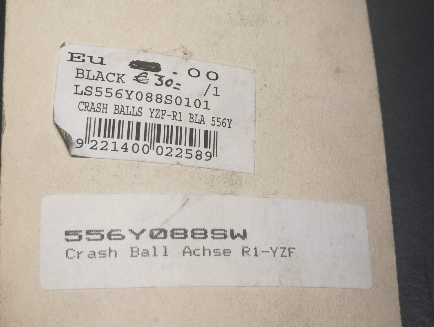 Lsl genuine crash ball Honda CBR 900rr pn 556H090SI