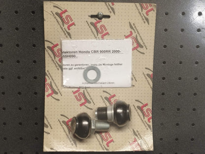 Lsl genuine crash ball silver Honda CBR 900rr pn 555h090sw