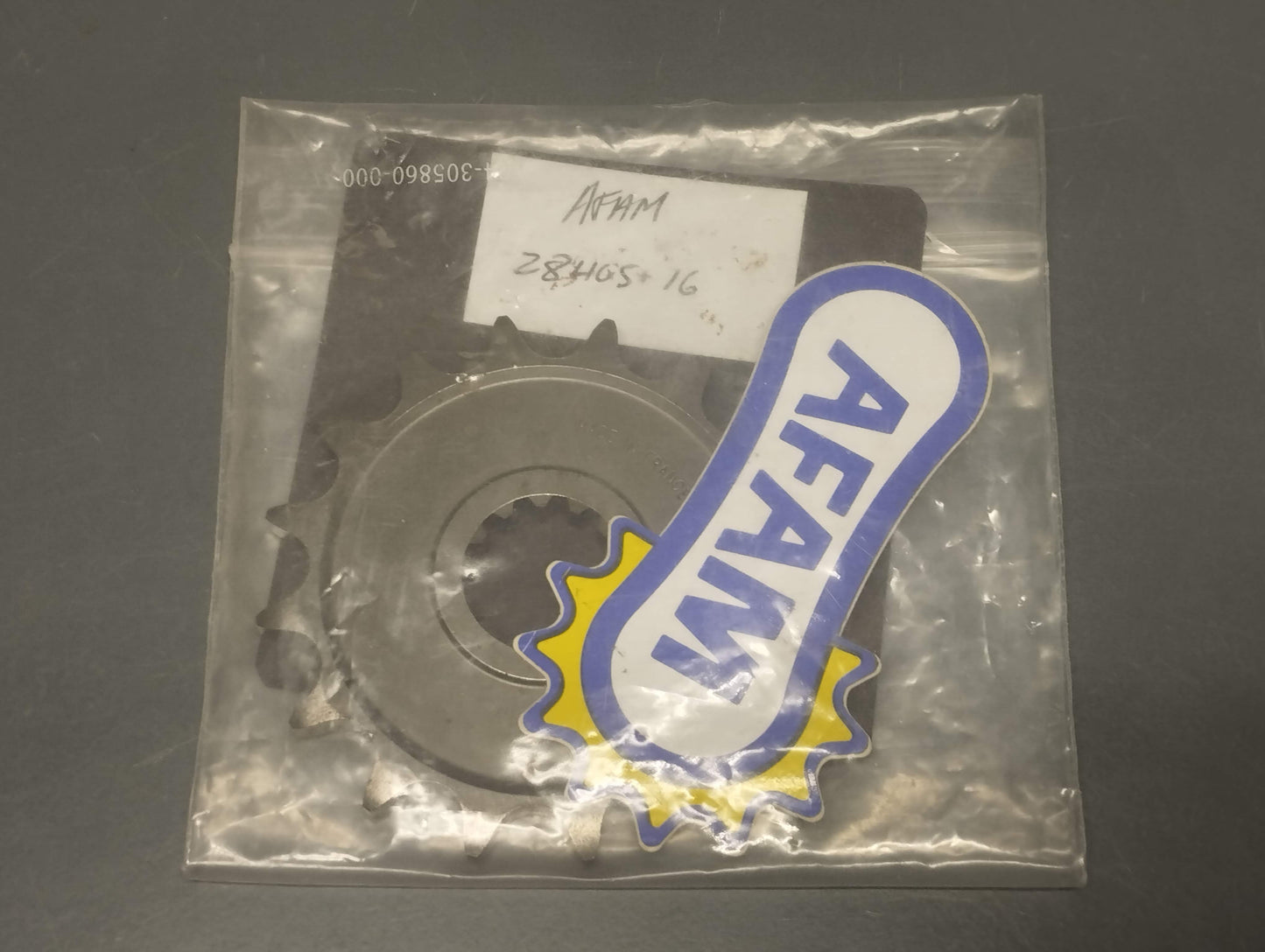 Afam genuine new kawasaki zx9 zr1000 z1000 steel front sprocket pn 28405-16