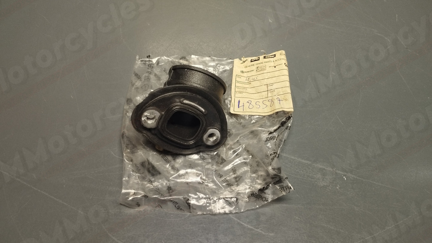 Piaggio genuine new vespa et4 liberty zip 125 150 inlet manifold pn 485587