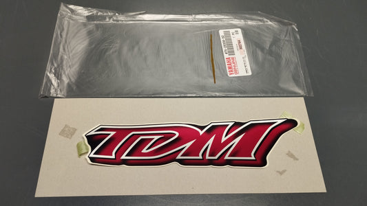 Yamaha genuine new tdm 850 2000 emblem decal pn 4tx-28338-50 - Www.dm-motorcycles.com