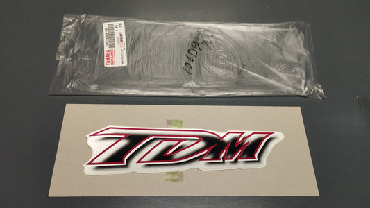 Yamaha genuine new tdm 850 2000 emblem decal pn 4tx-28328-80 - Www.dm-motorcycles.com