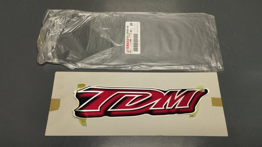 Yamaha genuine new tdm 850 1999 2000 emblem decal pn 4tx-28328-50 - Www.dm-motorcycles.com
