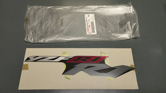 Yamaha genuine new yzf r1 2002 graphic 2 decal pn 5pw-28392-20 - Www.dm-motorcycles.com