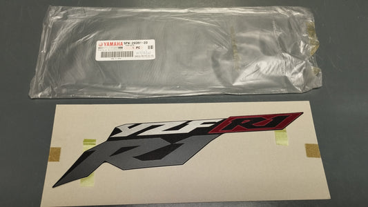 Yamaha genuine new yzf r1 2002 graphic 1 decal pn 5pw-28391-20 - Www.dm-motorcycles.com