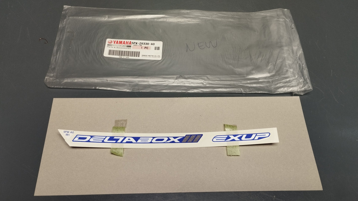 Yamaha genuine new yzf r1 2002 emblem decal pn 5pw-28338-a0