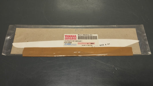 Yamaha genuine new yq50 aerox 2001 graphic 7 decal pn 5lc-f839a-01