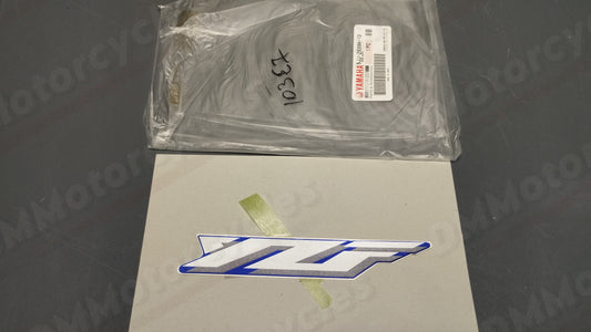 Yamaha genuine new yzf r1 2001 emblem 1 sticker decal pn 5jj-2839h-10 - Www.dm-motorcycles.com