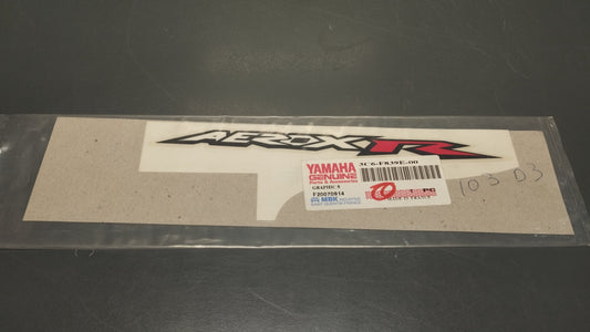 Yamaha genuine new yq50 aerox 2005 graphic 8 decal pn 3c6-f839e-00