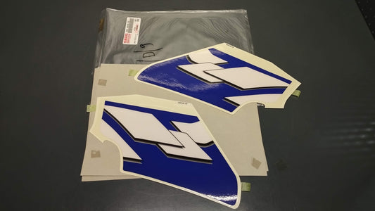Yamaha genuine new yz400 2001 graphic set decal pn 5gr-24240-00 - Www.dm-motorcycles.com