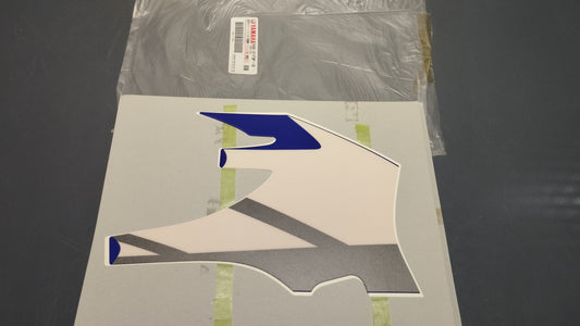 Yamaha genuine new yz250 yz450 wr250 wr450 2005 graphic 2 side cover decal pn 5xd-2173f-10 - Www.dm-motorcycles.com