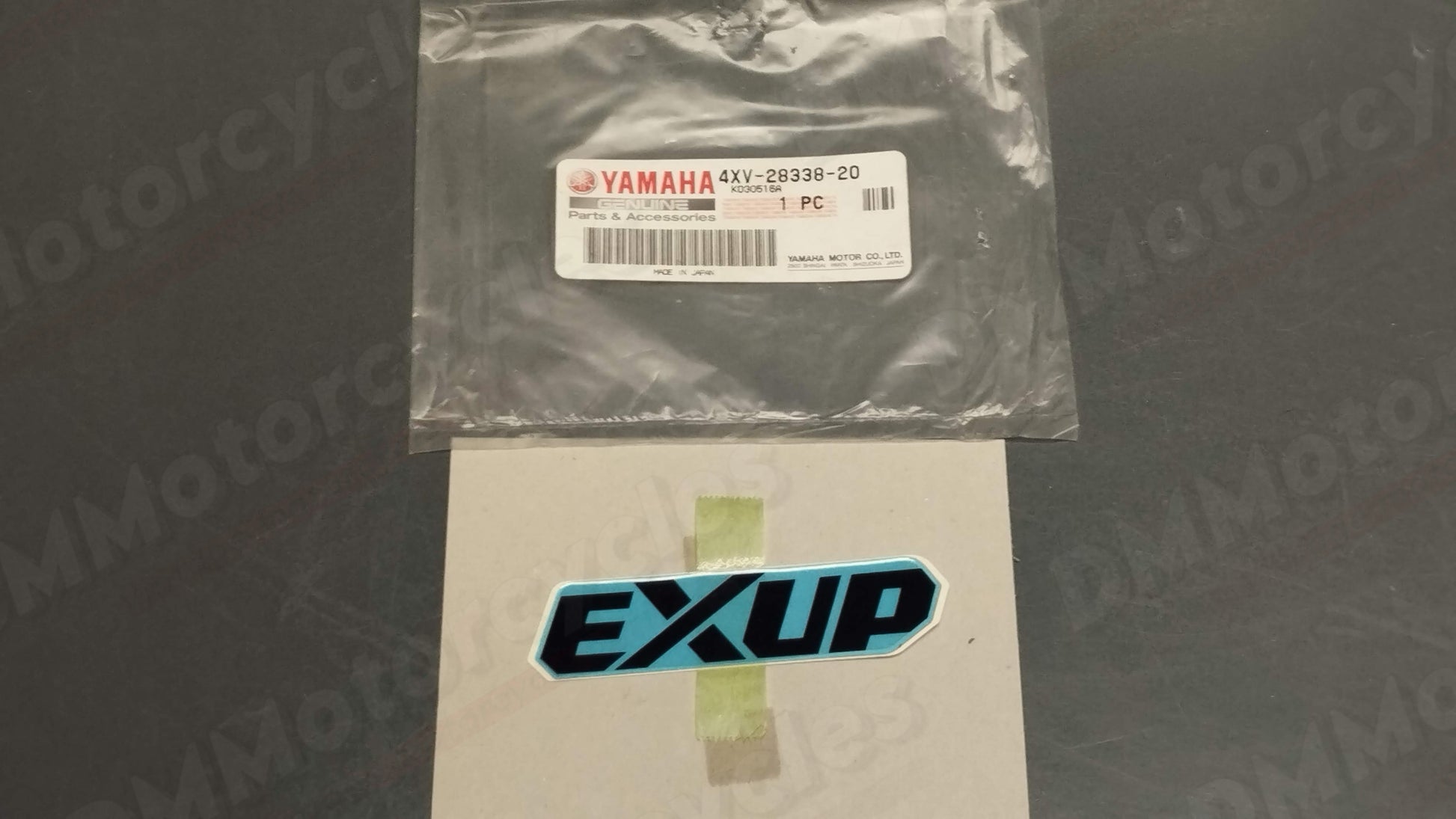 Yamaha genuine new yzf r1 1999 2000 emblem sticker decal pn 4xv-28338-20