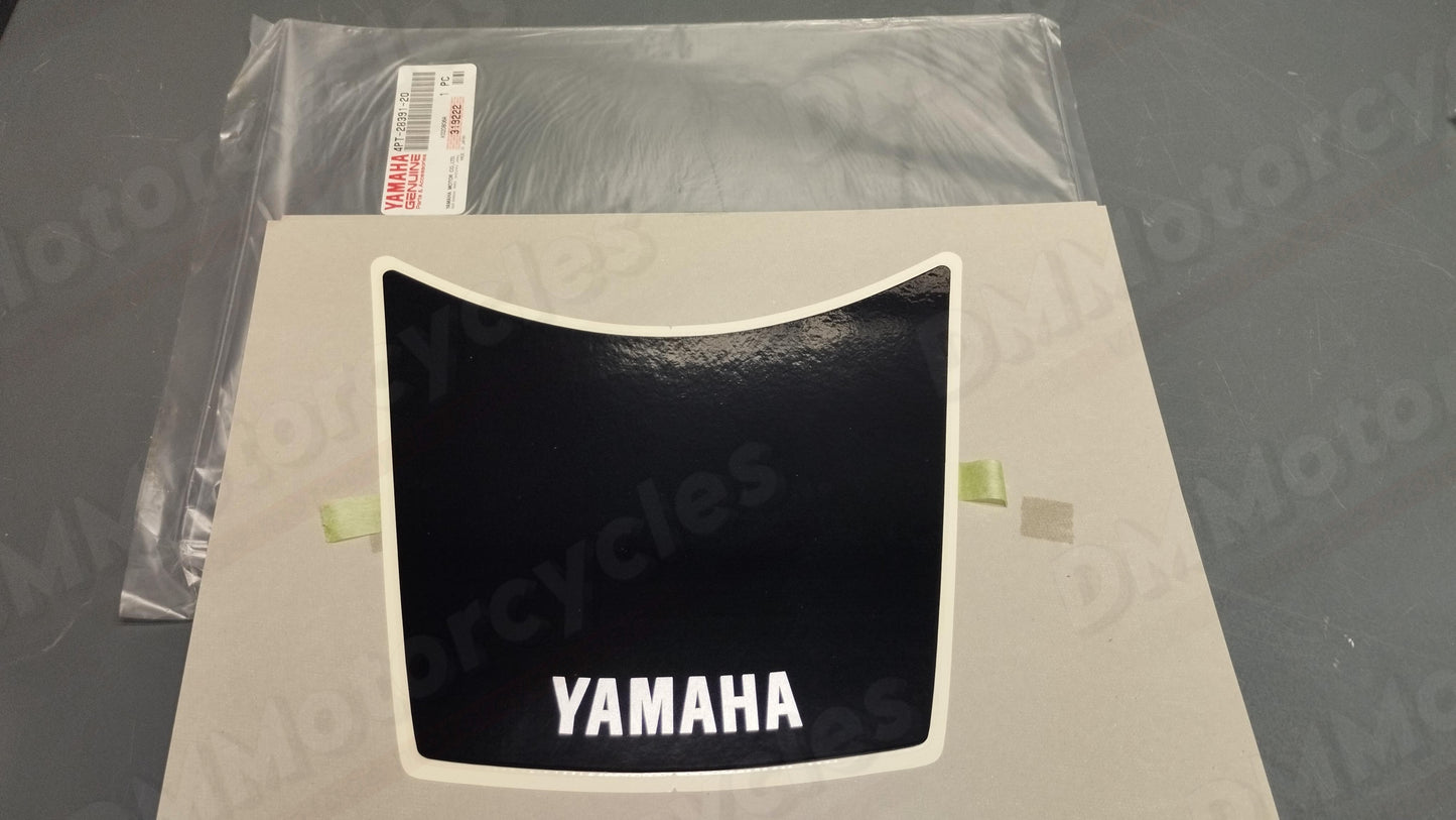 Yamaha genuine new xt500 600 2002 graphic 1 decal pn 4pt-28391-20