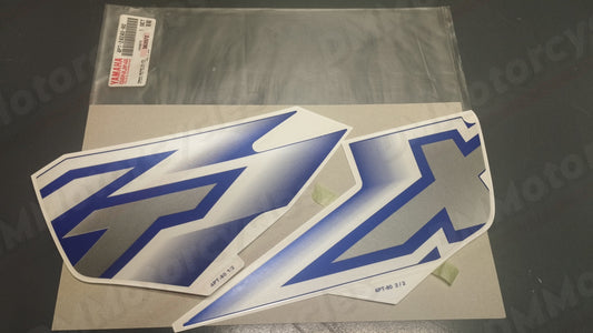 Yamaha genuine new xt500 600 2000 graphic set decal pn 4pt-24240-80 - Www.dm-motorcycles.com