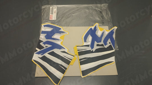 Yamaha genuine new serow xt225 1999 fuel tank graphic set decal pn 4be-24240-50 - Www.dm-motorcycles.com