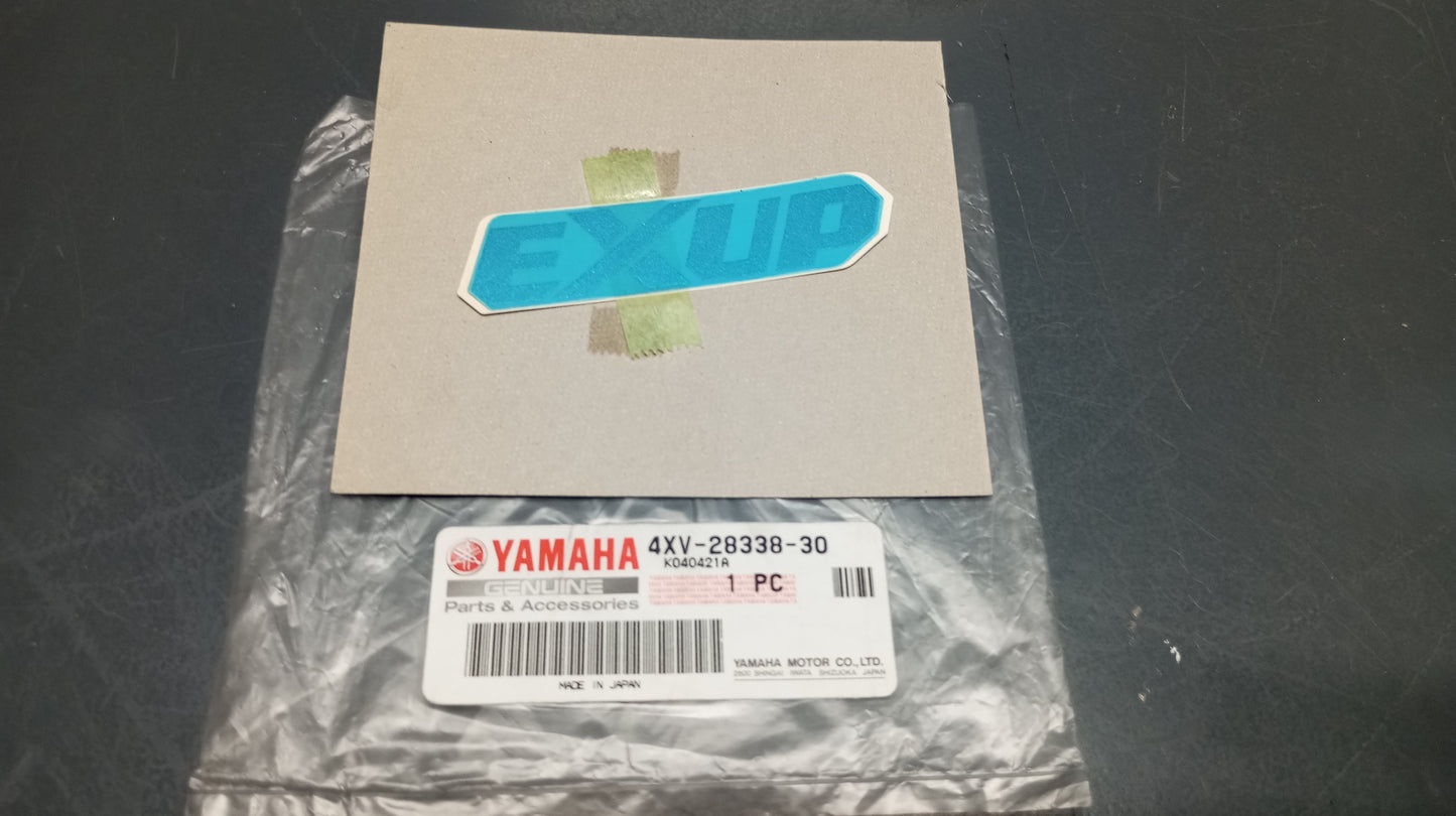 Yamaha genuine new yzf r1 1999 emblem sticker decal pn 4xv-28338-30