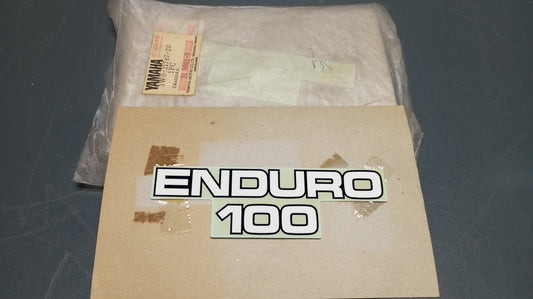 Yamaha genuine nos enduro 100 decal pn 3w0-21787-20 - Www.dm-motorcycles.com