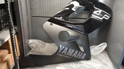 Yamaha genuine new yzf600r thundercat 1998 99 right side cowling pn 4tv-y283v-t0-9x