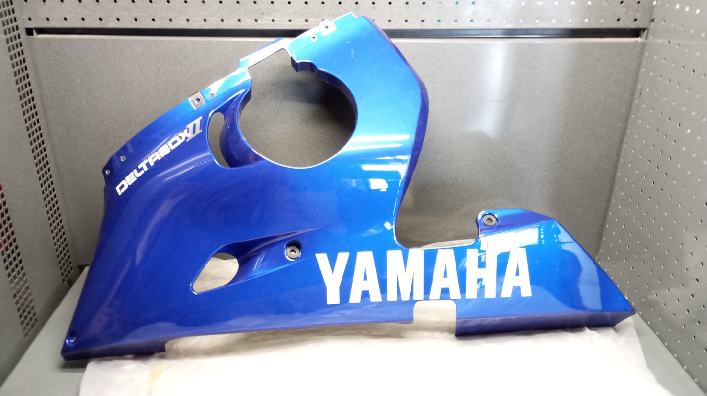 Yamaha genuine new yzf r6 2000 lower left under cover cowling pn 5eb-y2808-40-p1