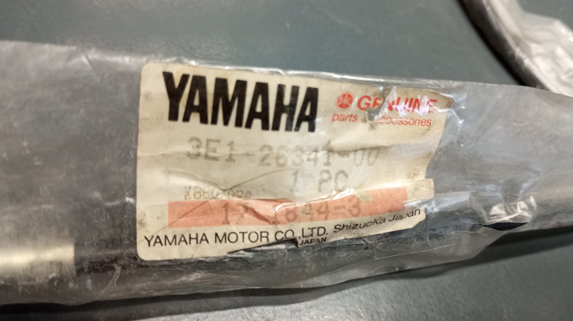 Yamaha genuine nos v80 mate 1978 front brake cable brake wire 1 pn 3e1-26341-00
