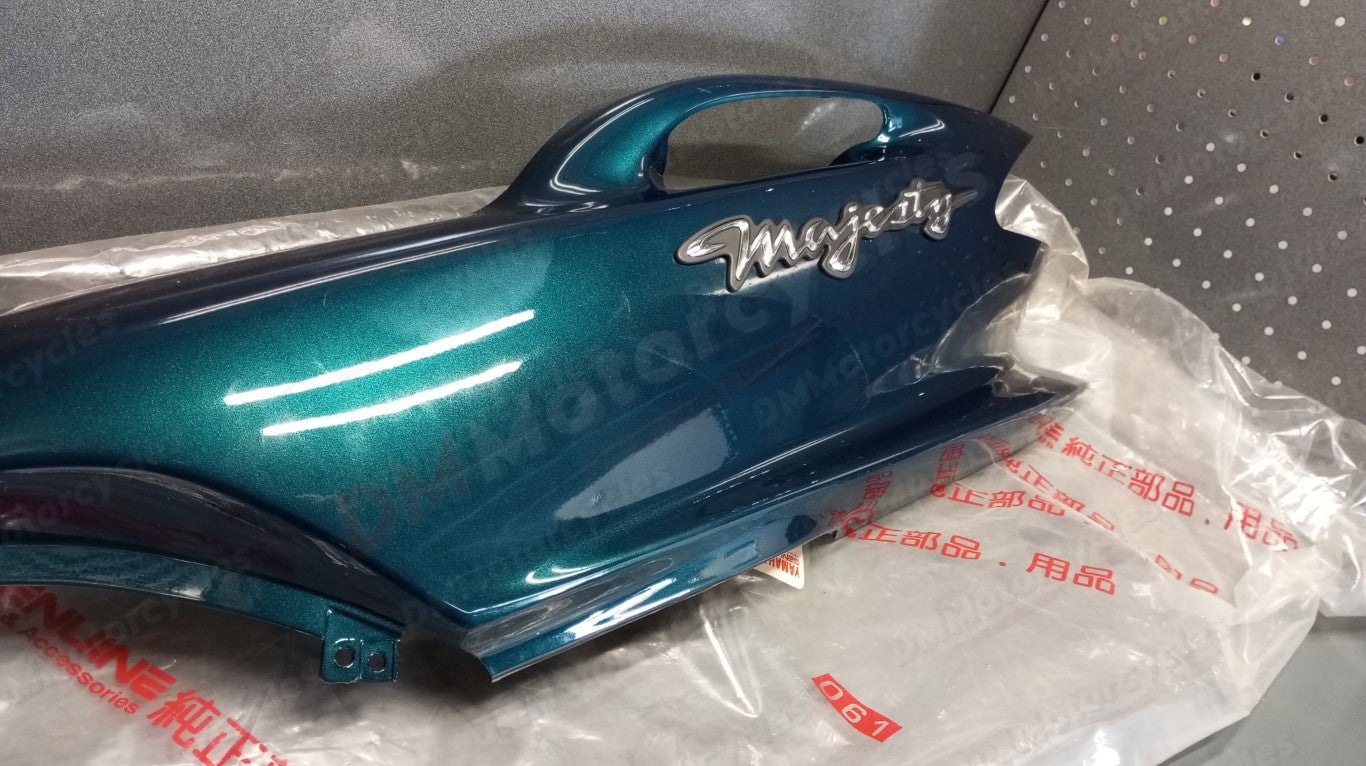 Yamaha genuine new yp125 yp 125 majesty 1998-2008 left side panel pn 5ca-x2171-00-p4