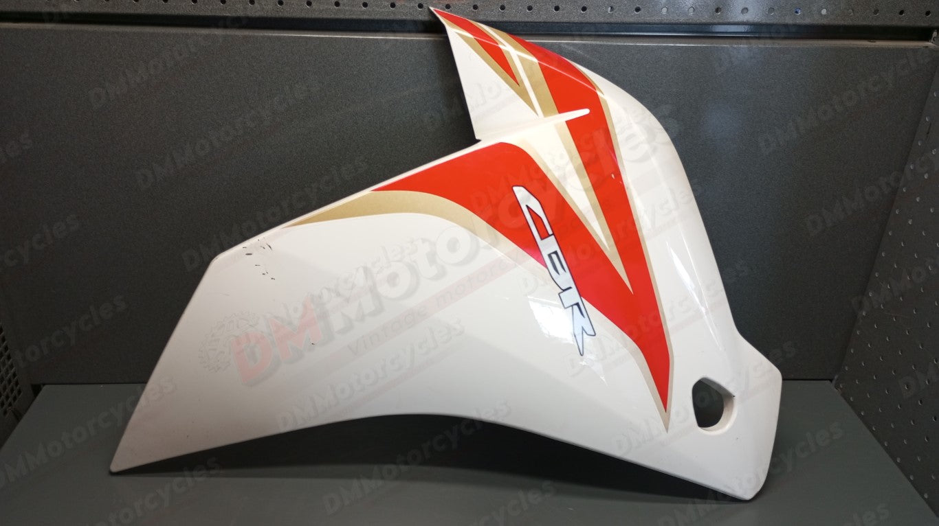 Honda genuine used cbr250r 2011-2013 left fairing pn 64300kyj960za