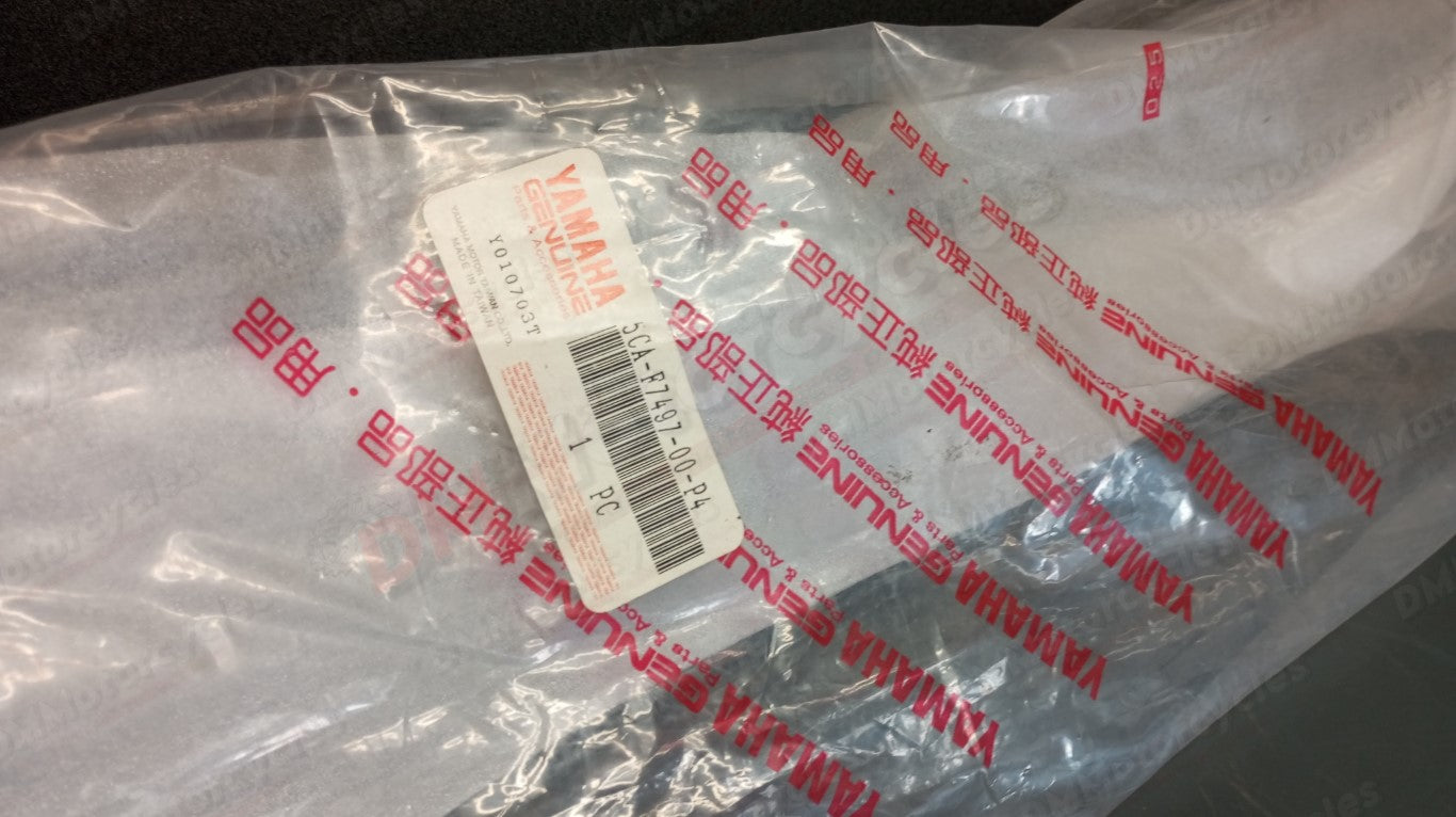 Yamaha genuine new yp125 majesty 1998 right body panel pn 5ca-f7497-00-p4