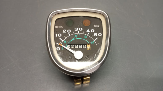 Honda genuine used super cub c50 speedometer gauge