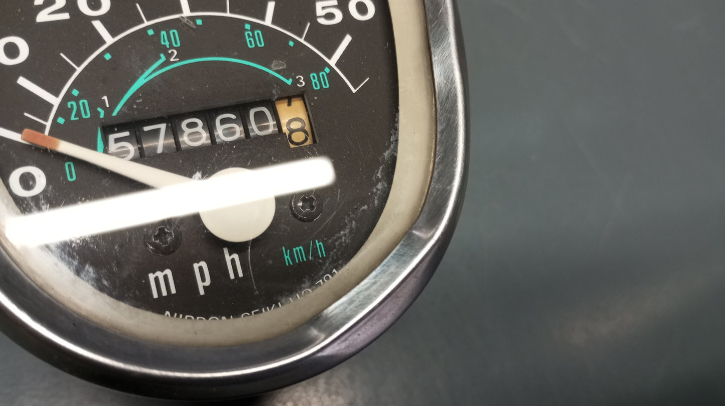 Honda genuine used super cub c50 speedometer gauge
