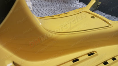 Piaggio genuine new vespa lx lxv s footwell cover yellow pn 62212440gp