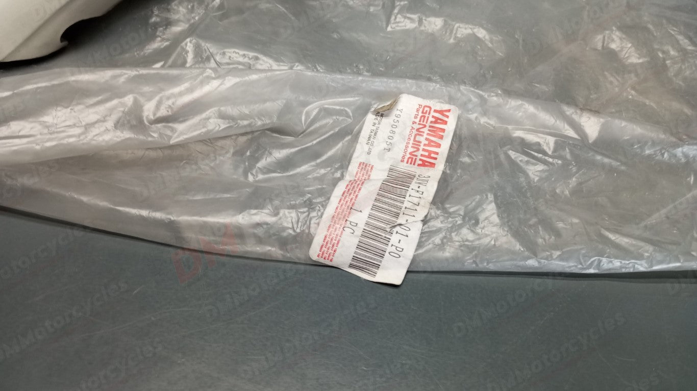 Yamaha genuine new cr90 target r 1991 left side cover pn 3nw-f1711-01-p0