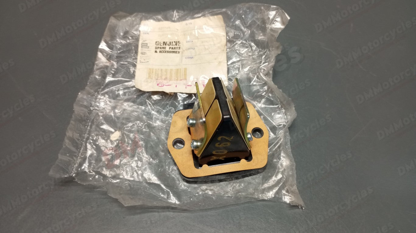 Piaggio genuine new liberty nrg zip typhoon lx lxv fly storm 50 reed valve block pn 82774r