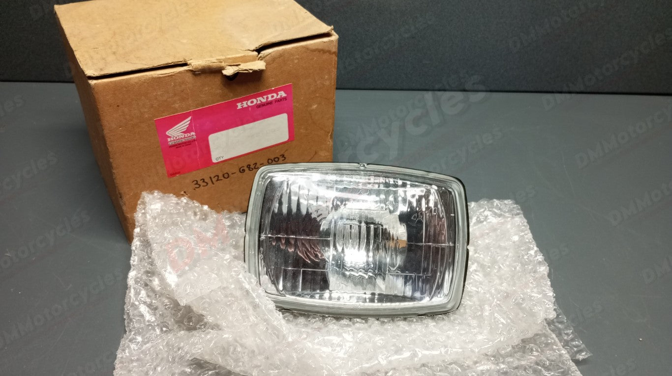 Honda genuine new square headlight pn 33120-682-003