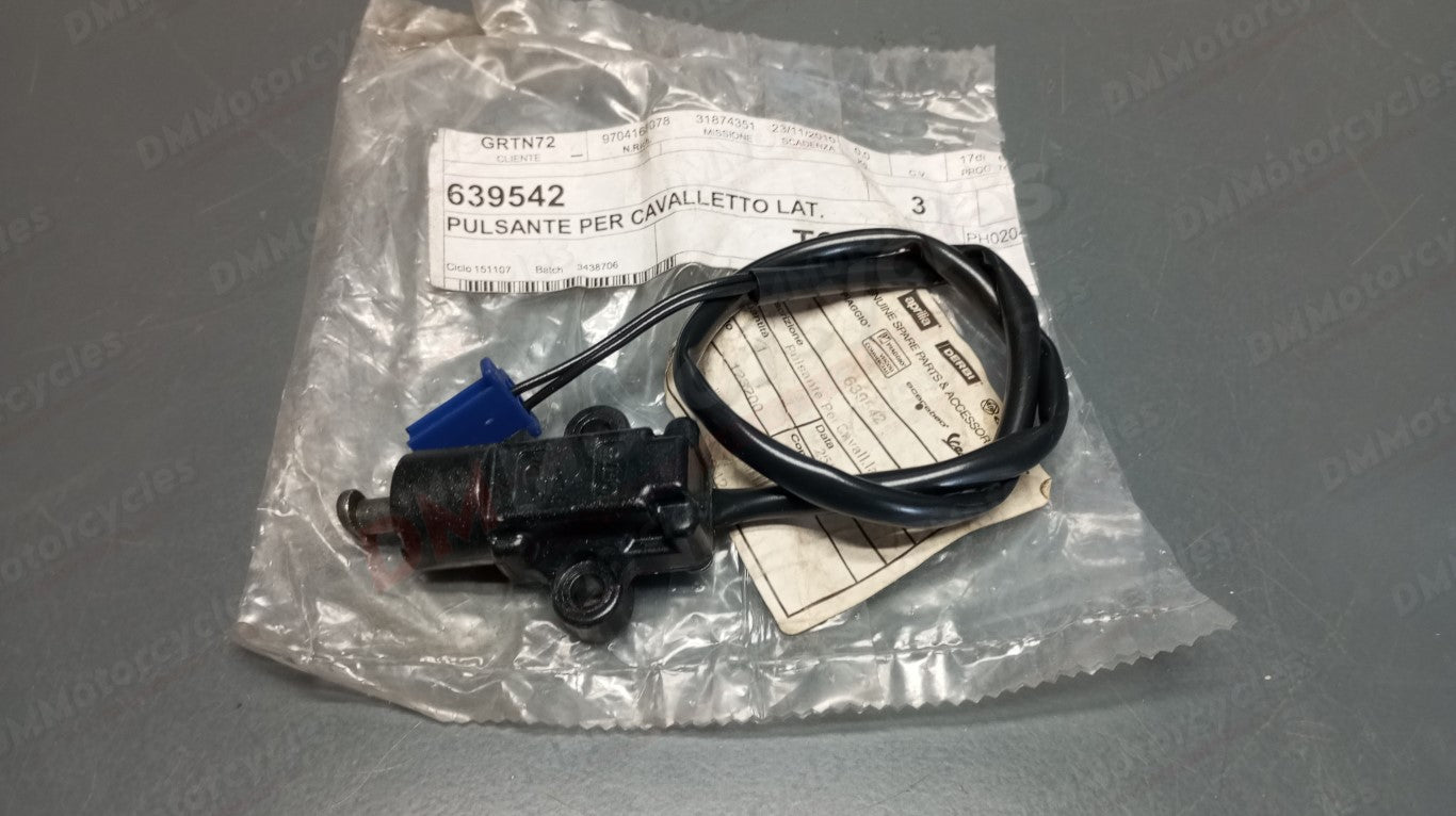 Piaggio genuine new beverly liberty lt lx lxv mgx nexus s sr zip side stand button pn 639542