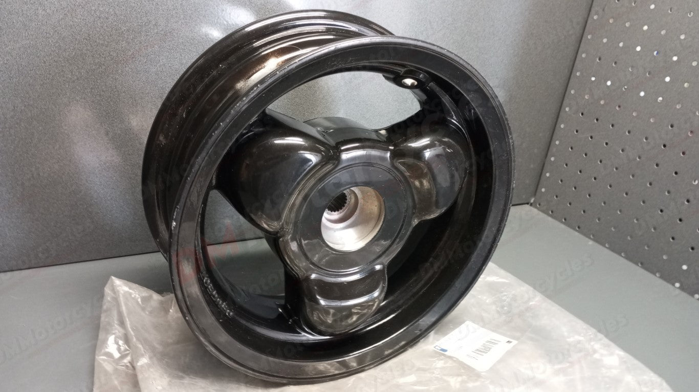 Peugeot genuine nos trekker 50 cc rear wheel 3.50x10 pn 733529n