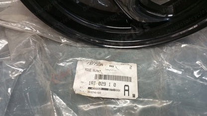 Peugeot genuine nos vivacity 50 viva 50 front wheel black 3x12 pn 737755n