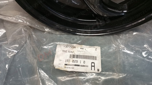 Peugeot genuine nos vivacity 50 viva 50 front wheel black 3x12 pn 737755n