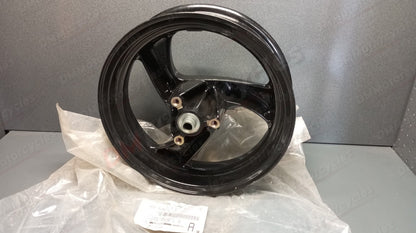 Peugeot genuine nos vivacity 50 viva 50 front wheel black 3x12 pn 737755n