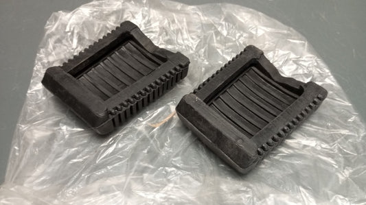 Aftermarket new suzuki fm50 landie foot peg rubber pair