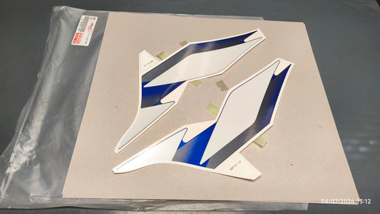 Yamaha genuine new yzf r6 2001 graphic set decal pn 5mt-24240-10