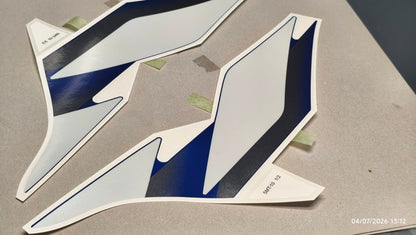 Yamaha genuine new yzf r6 2001 graphic set decal pn 5mt-24240-10