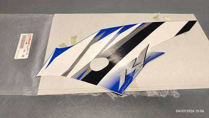 Yamaha genuine new yzf r1 2006 cowling graphic decal pn 5vy-28391-20