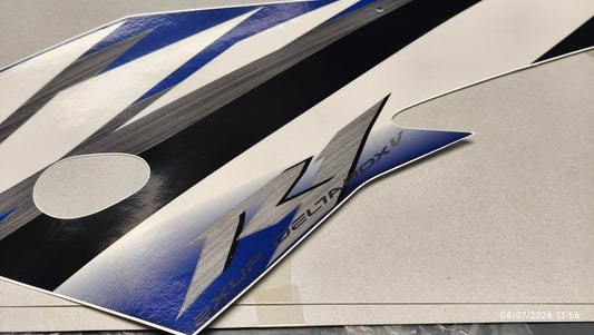 Yamaha genuine new yzf r1 2006 cowling graphic decal pn 5vy-28391-20