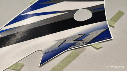 Yamaha genuine new yzf r1 2006 cowling graphic decal pn 5vy-28392-20