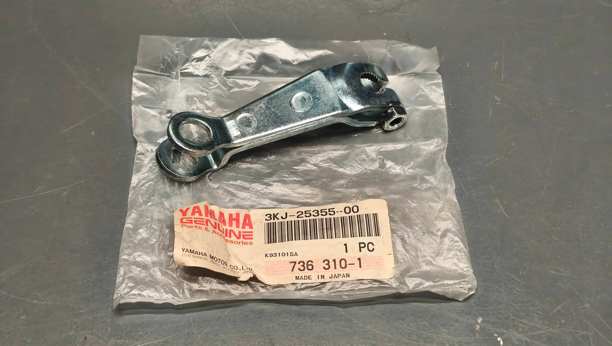 Yamaha genuine new cy50 cy90 ya50 ya90 ye50 yg50 yj50 yv50 rear wheel camshaft lever pn 3kj-25355-00
